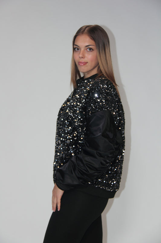 Bomber strass
